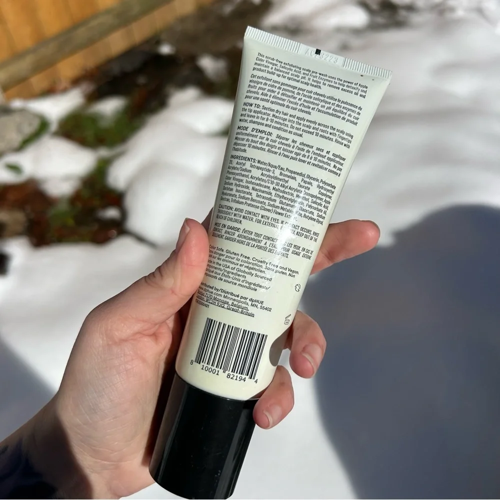 dp HUE Apple Cider Vinegar‎ Exfoliating Scalp Detox 4 oz